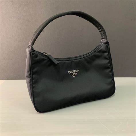 prada re nylon hobo bag